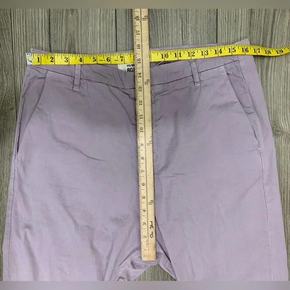Nili Lotan Paris Pant‎ in Lilac Cropped Length Size 8